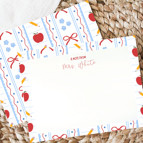 Whimsy Teacher Stationery Bundle