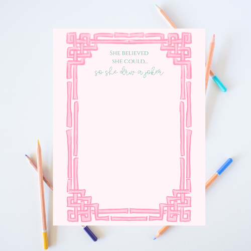 Mahjong Notepad