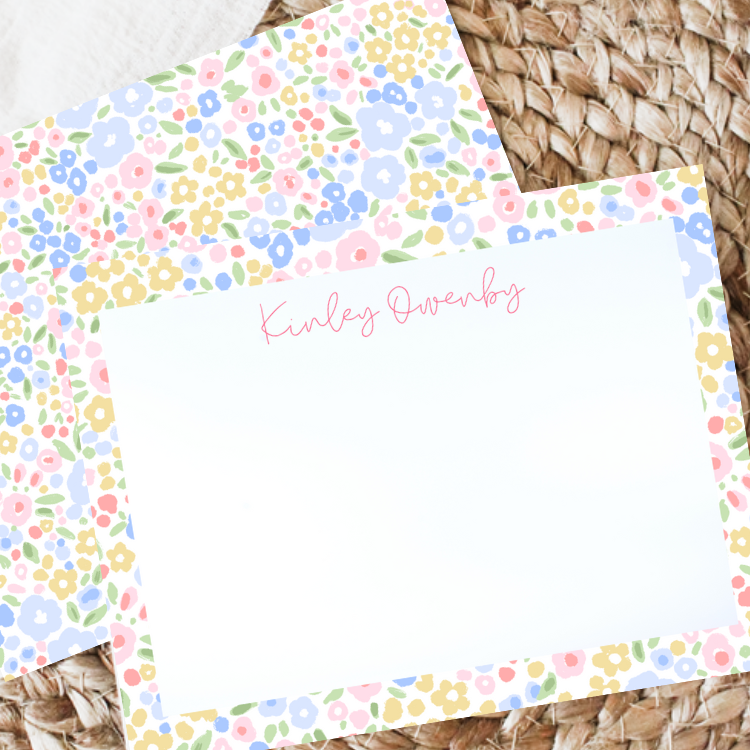 Whimsy Floral Notecards
