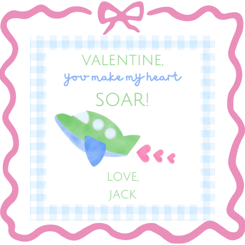 Airplane Valentine