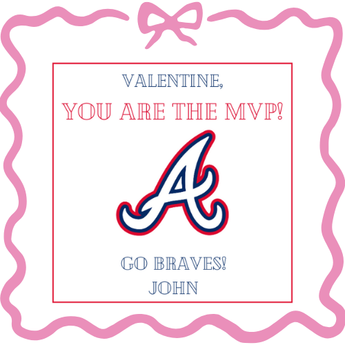 Atlanta Braves Valentine