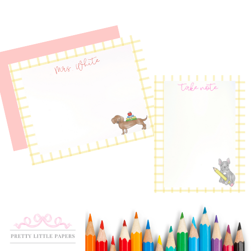 School Pups Teacher Stationery Bundle