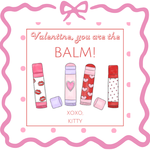 Lip Balm Valentine