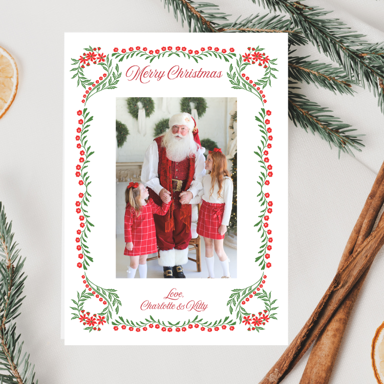 Merry Berry Christmas Card