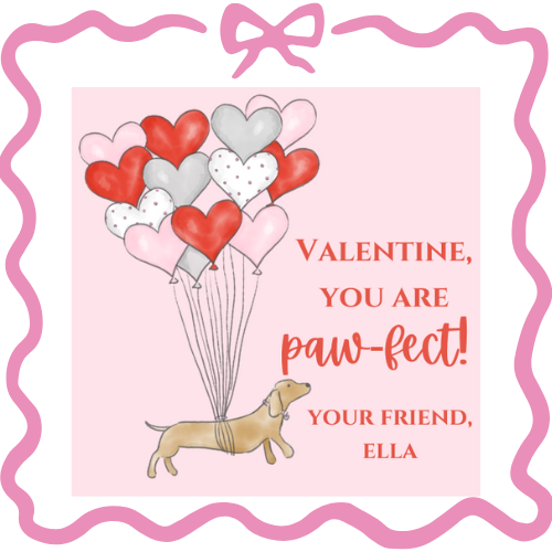 "Paw-fect" Valentine