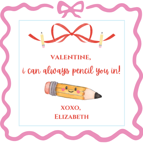 Pencil You In Valentine