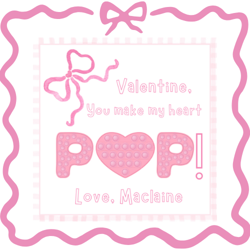Pop-It Valentine
