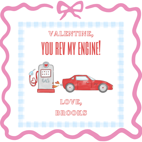"Rev My Engine" Valentine