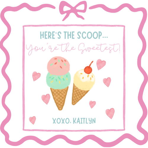 Ice Cream Valentine