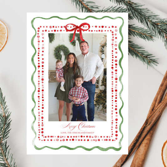 Holly Jolly Christmas Card